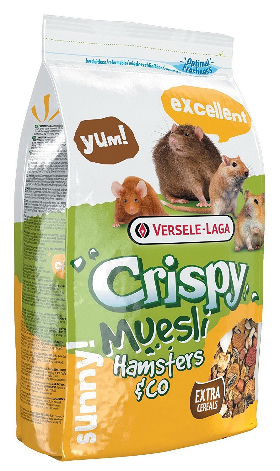 VERSELE LAGA MANGIME CRICETI CRISPY MUESLI HAMSTER 1KG