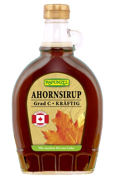 RAPUNZEL SCIROPPO D'ACERO CANADESE GRADO C 375 ML