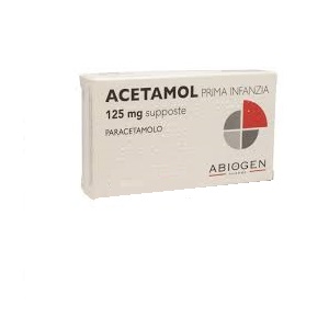 Acetamol Prima Infanzia - 10 Supposte 125 mg