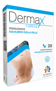 Dermax - Integratore per problemi della pelle - 30 capsule