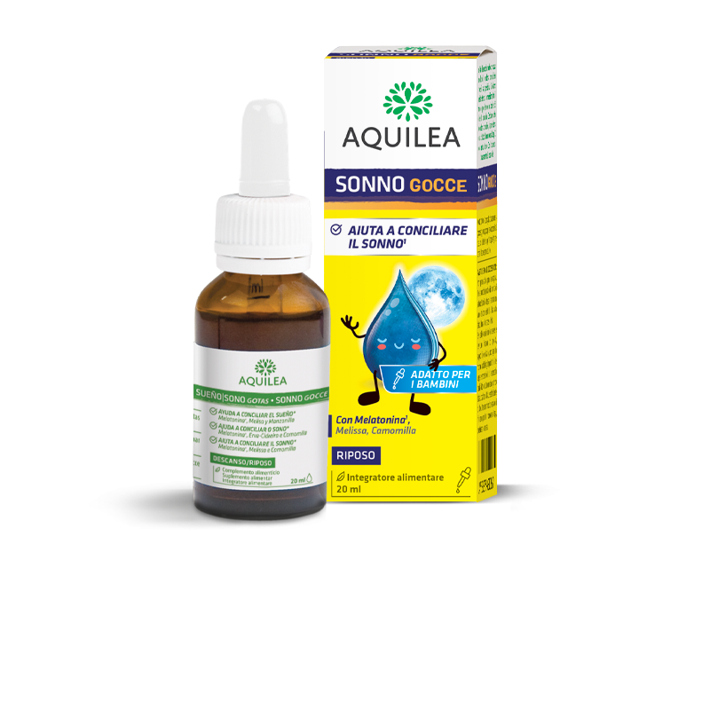 Aquilea Sonno Gocce Integratore Rilassante 20 mL