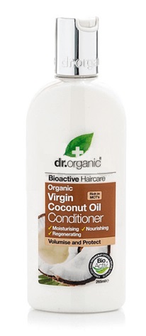 Dr. Organic Virgin Coconut Oil Conditioner Balsamo Ristrutturante Capelli 265 ml