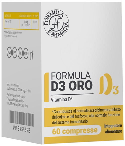 FORMULA D3 ORO 60CPR