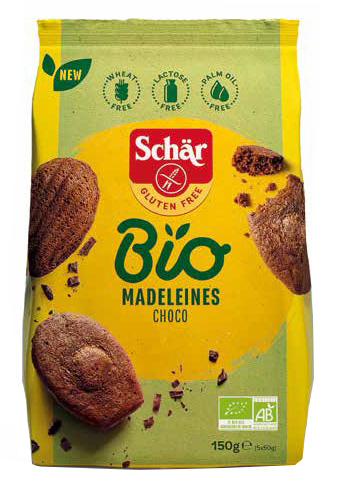 SCHAR BIO MADELEINES CHOCO150G