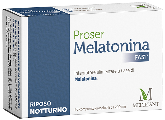 PROSER MELATONINA FAST 60CPR