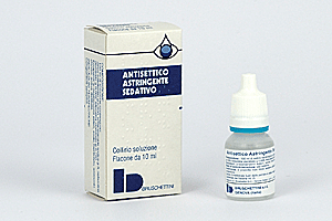 Antisettico Astringente Sedativo Collirio Zinco / Nafazolina Cloridrato 10 ml