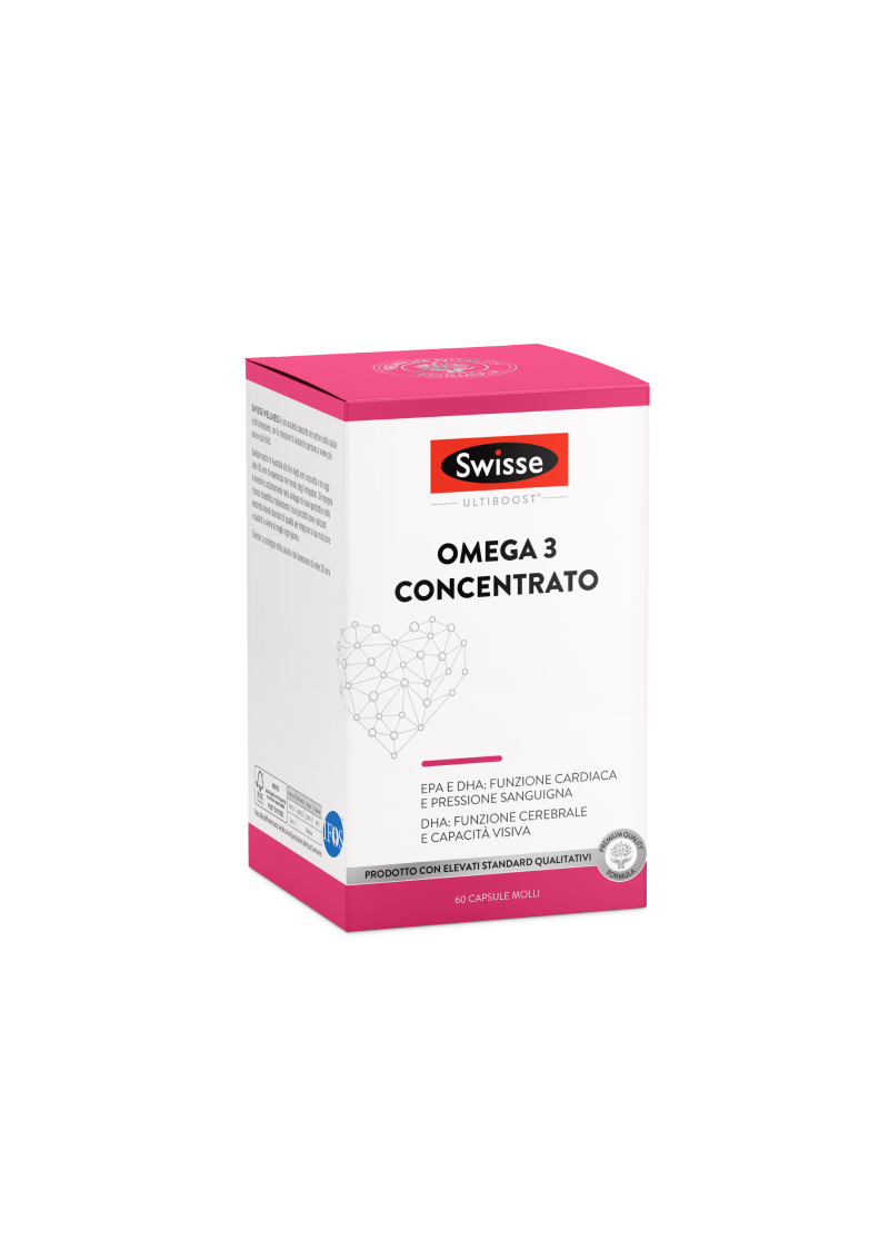 SWISSE OMEGA 3 CONCENTRATO 60 capsule