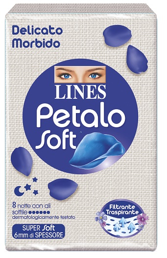 LINES PETALO SOFT NOTTE 8PZ 0153