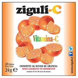 Ziguli C Integratore Di Vitamina-C  Gusto Arancia 24 g
