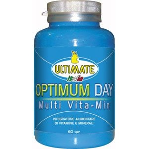 OPTIMUM DAY VITAMINA C multivitaminico completo ad altissimo contenuto di VITAMINA C 60 COMPRESSE