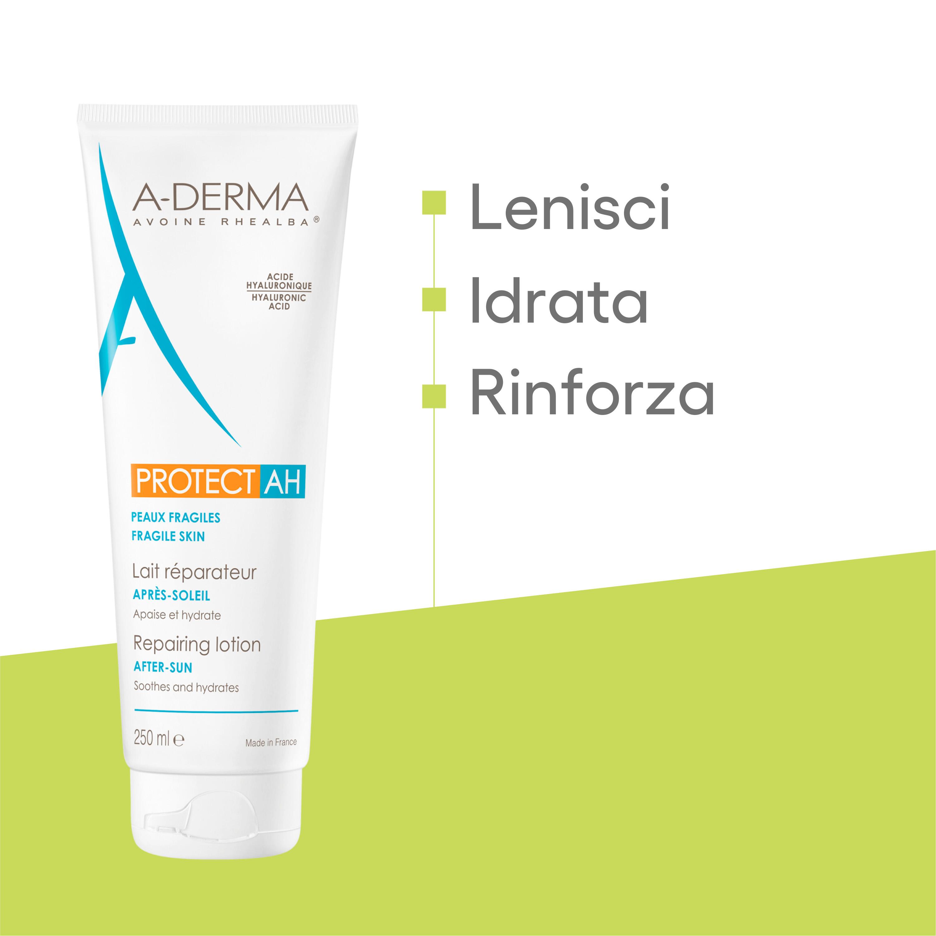 A-Derma Protect AH Latte Doposole Ristrutturante Pelle Fragile 250 ml