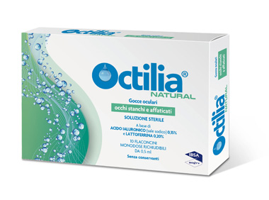 Octilia Natural Occhi Stanchi e Affaticati Gocce Oculari 10 Monodose