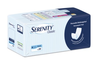 Serenity Classic Pannolone Rettangolare Senza Barriera 30 Pezzi