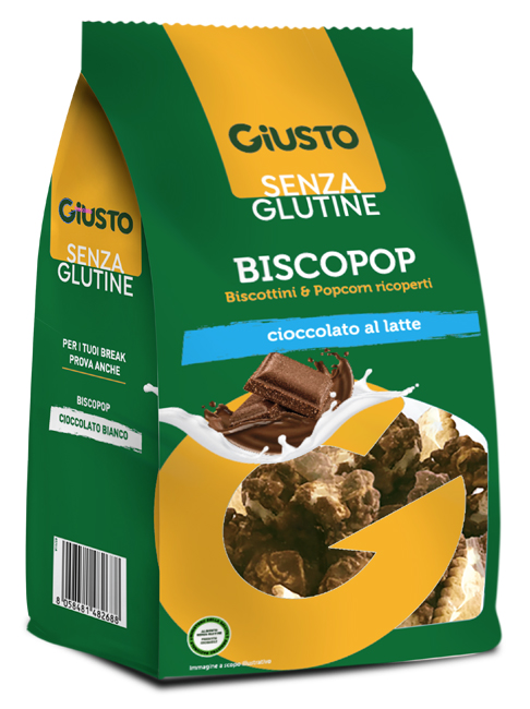 GIUSTO S/G Biscopop*80g