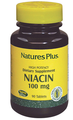 Nature's Plus Niacina Vitamina B3 Integratore 90 Tavolette