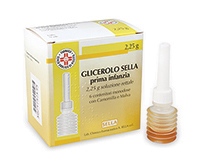 Glicerolo Sella Prima Infanzia 2,25g Soluzione Rettale 6 Contenitori Monodose con Camomilla e Malva