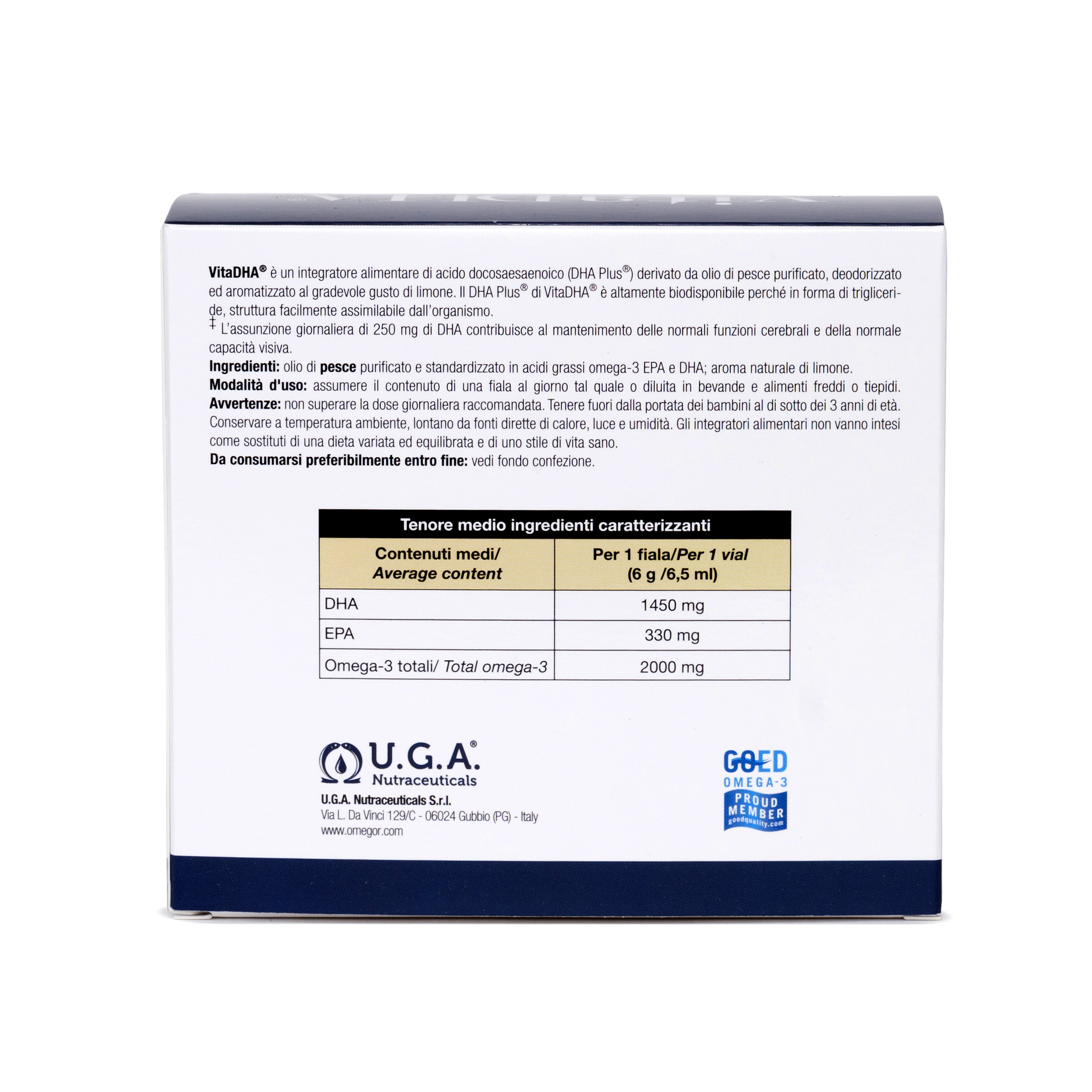 Vitadha Integratore 30 Fiale Monodose