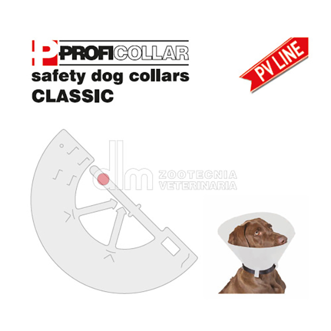 Proficollar Collare Elisabettiano Cane Taglia XS 10 cm