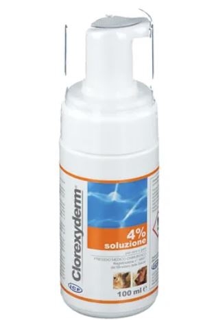Icf Clorexyferm Soluzione 4% Disinfettante Cani e Gatti 100 Ml