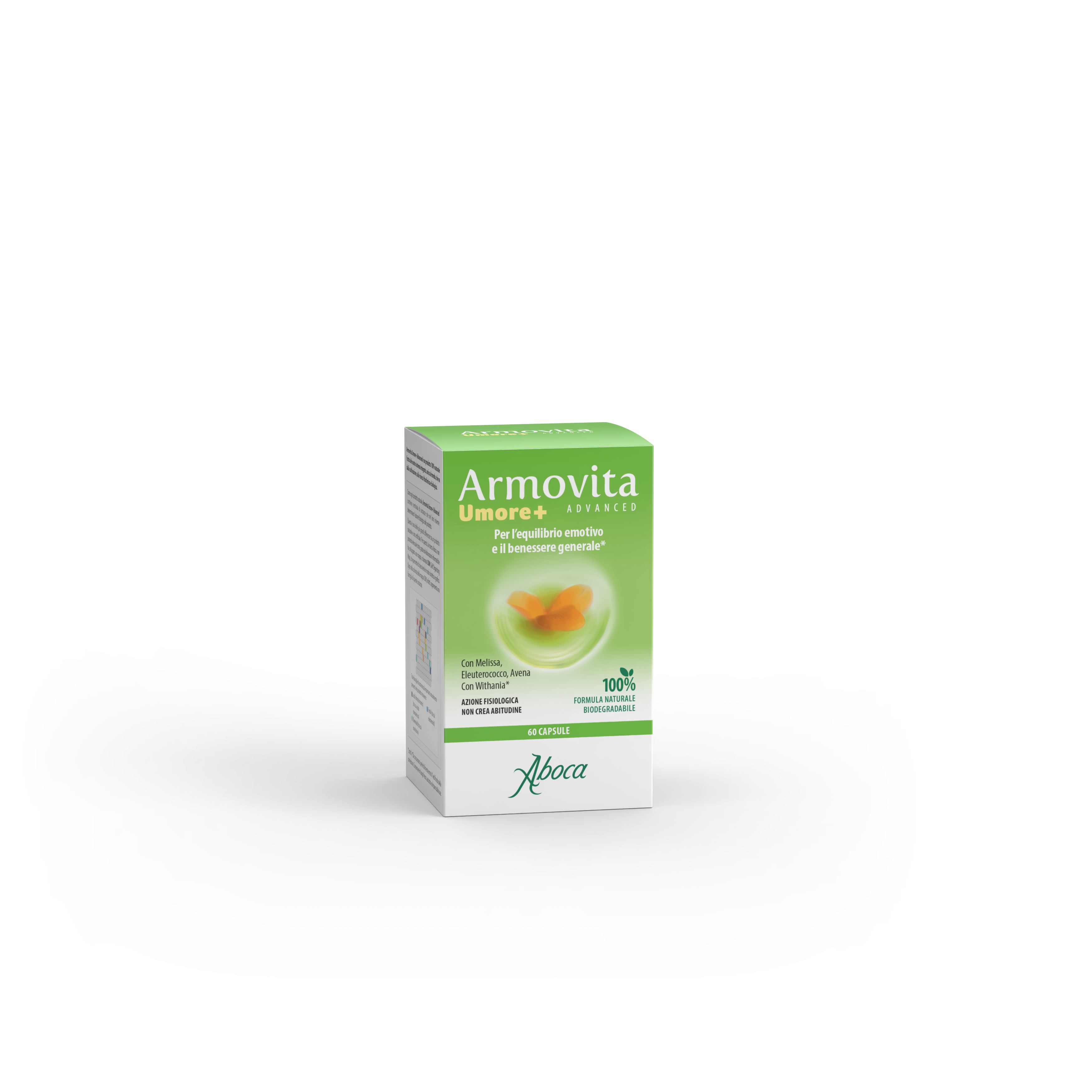 Aboca Armovita Umore+ Advanced 60 Capsule - Integratore Per Il Tono Dell'Umore