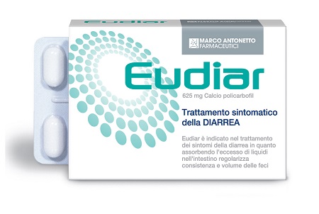 Eudiar Integratore Trattamento della Diarrea 24 Compresse Deglutibili