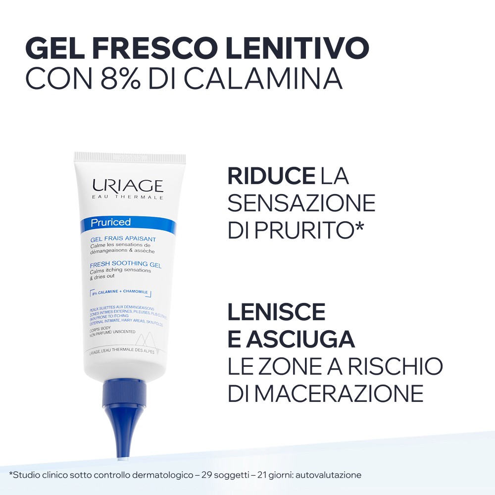Uriage Pruriced - Gel Fresco Anti-Prurito Idratante E Lenitivo Viso E Corpo 100 ml