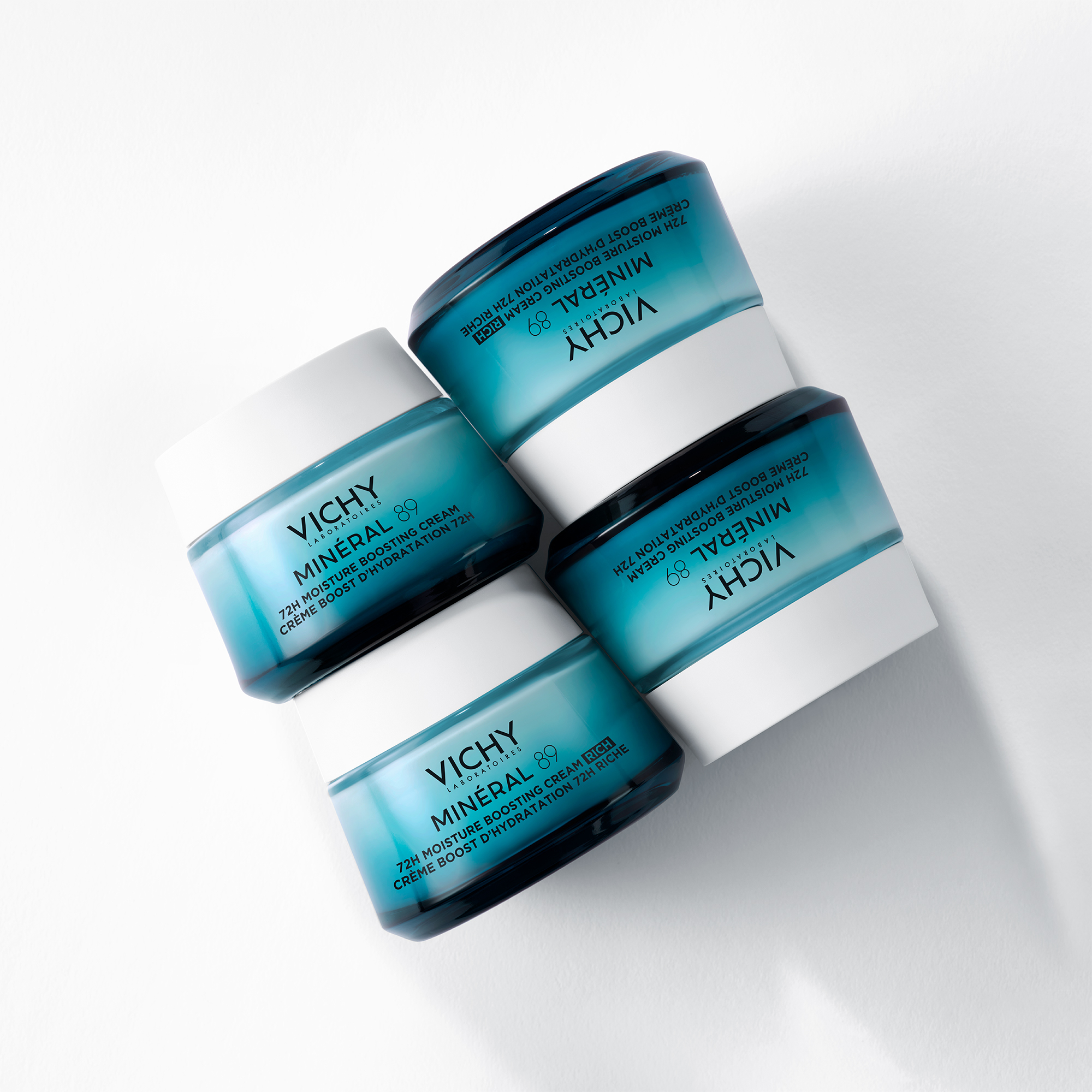 Vichy Minéral 89 Crema Boost Idratazione 72H Leggera per tutti i tipi di pelle 50ml