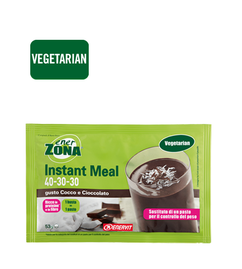 EnerZona Instant Meal Pasto Istantaneo Gusto Cioccolato 53 g