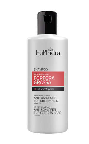 Euphidra Shampoo Trattamento Antiforfora Per Capelli Grassi 200 ml