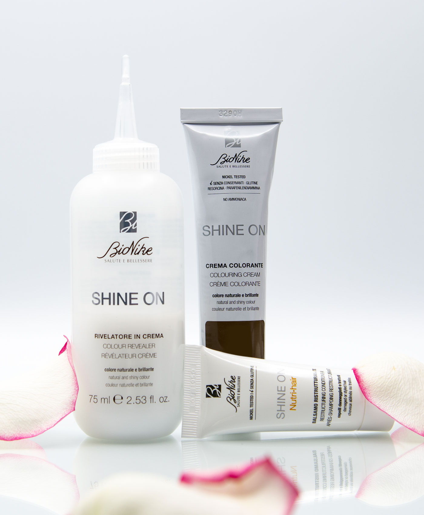 Bionike Shine-On 7 Biondo Trattamento Colorante Capelli
