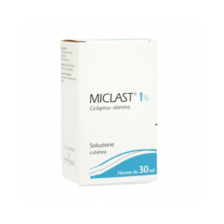 Miclast Soluzione Cutanea 1% Ciclopiroxolamina Flacone 30 ml