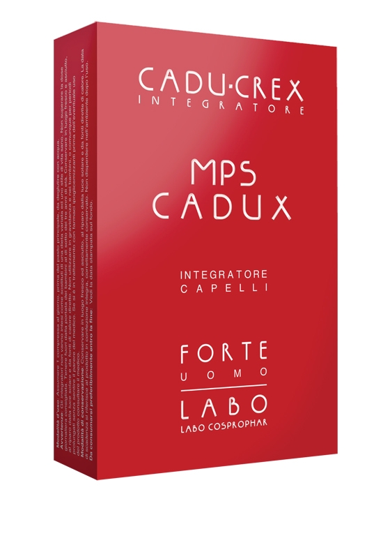Cadu-Crex MPS - Cadux Uomo - Integratore contro la caduta dei capelli - 30 compresse