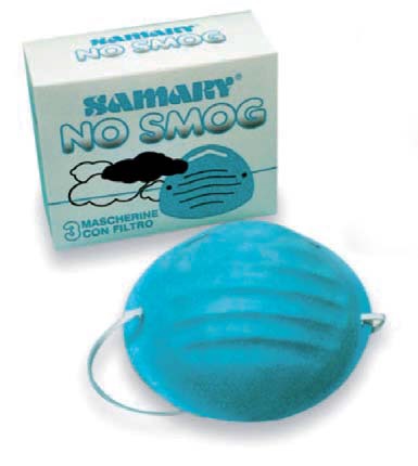 Sanrise Maschere No Smog 3 Pezzi