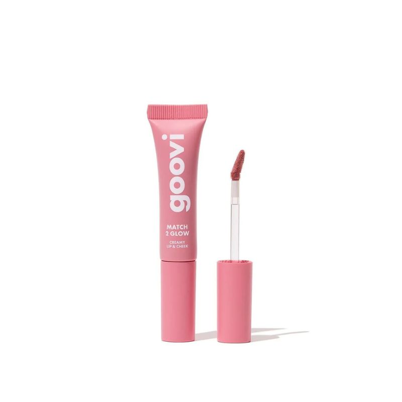 Goovi - Match 2 Glow - Creamy Lip & Cheek N.02 Romantic Rose