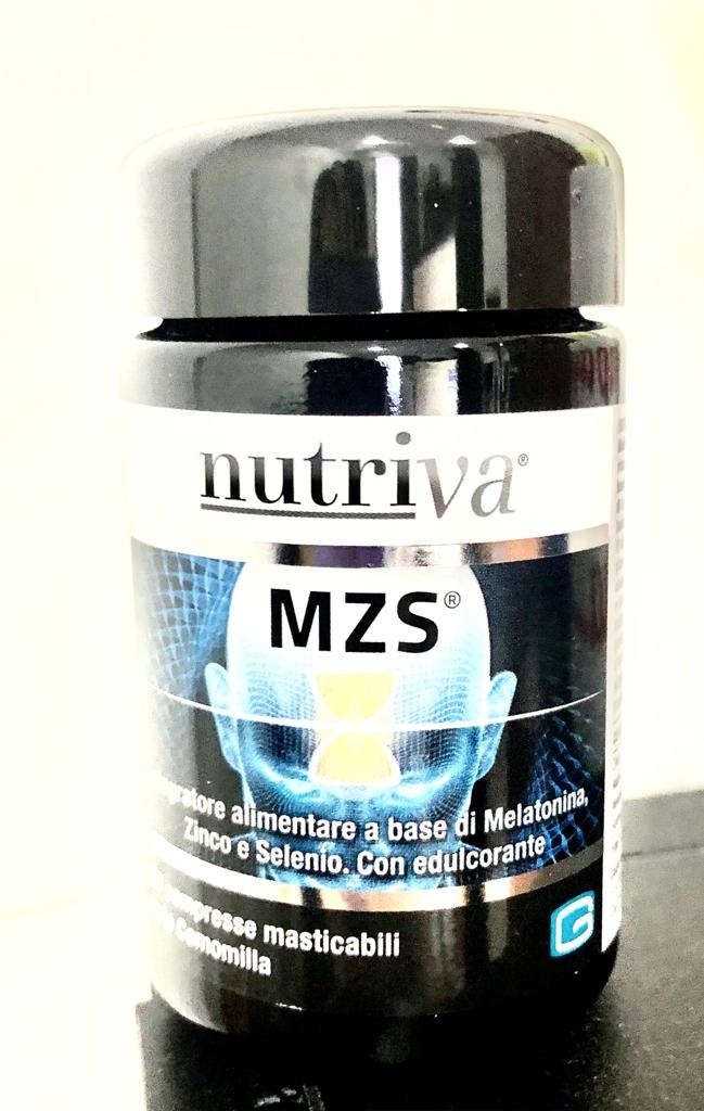 NUTRIVA MZS Melatonina zinco e Selenio 120 COMPRESSE 