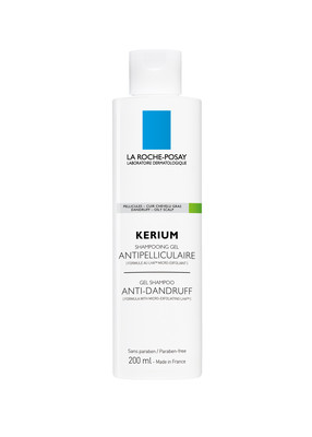 La Roche-Posay Kerium Shampoo Forfora Grassa. Shampoo-gel anti- forfora 200 ml .