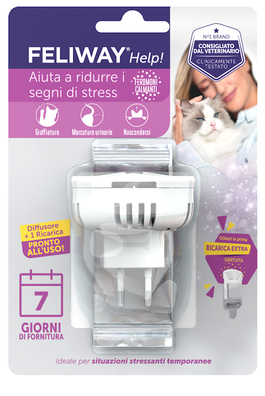 FELIWAY HELP DIFFUSORE+RICARIC