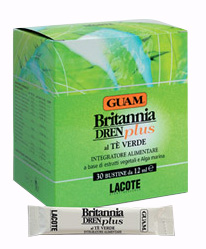 GUAM BRITANNIA DREN PLUS AL TE VERDE 30 BUSTINE DA 12 ML