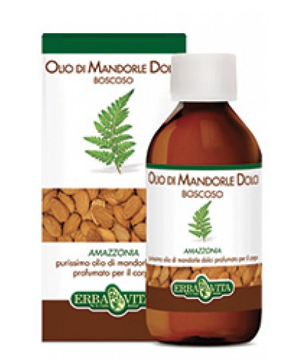 Erba Vita Olio di Mandorle Dolci Boscoso da Massaggio Corpo 250 ml