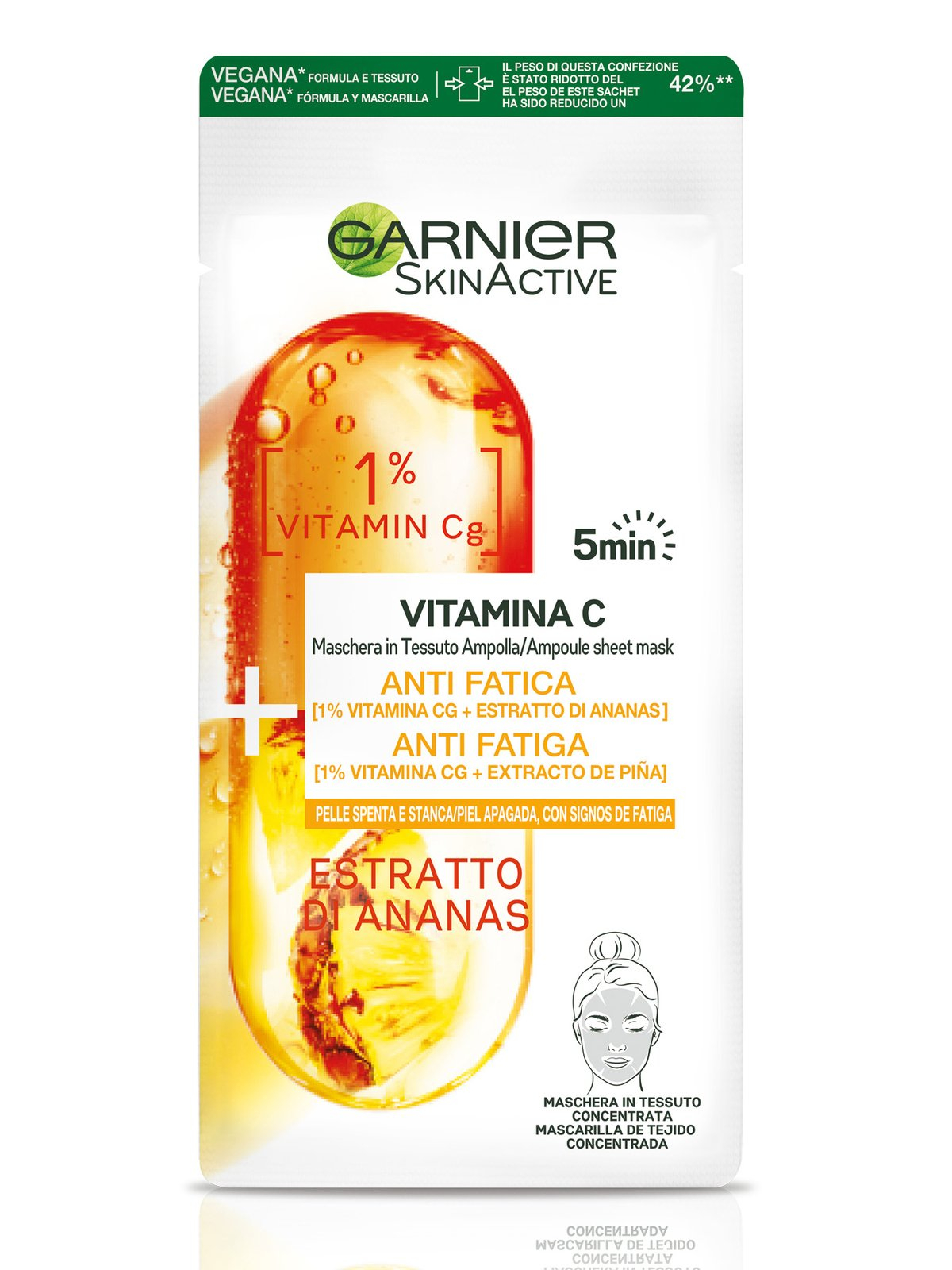 GARNIER AMPOULES TISS MASK V C