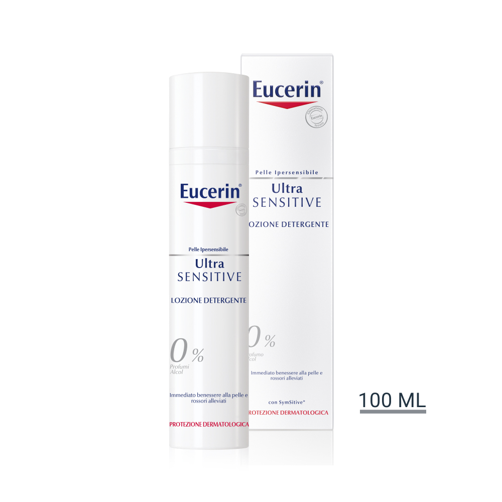 Eucerin UltraSensitive Lozione Detergente Anti-rossore 100 ml