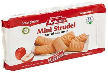 Agluten Mini Strudel Alle Mele Senza Glutine 160 g