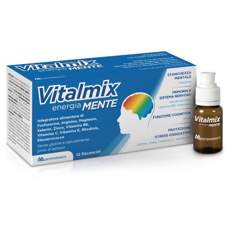 Vitalmix Mente Integratore 12 Flaconi