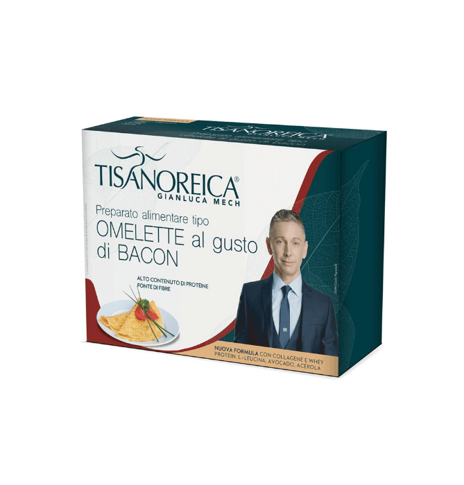Tisanoreica  Omelette Al Gusto di Bacon 4 Preparati da 27.5g