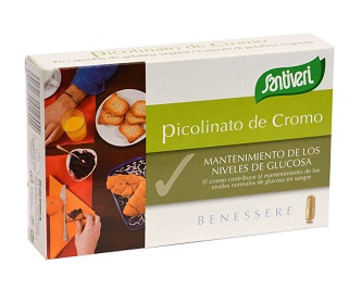 Santiveri Picolinato Di Cromo Integratore 40 Capsule