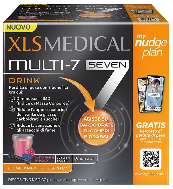 XLS Medical Multi-7 perdita e controllo del peso 60 bustine