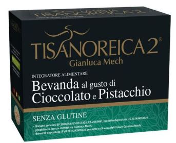 La Dieta Tisanoreica 2 - Bevanda gusto cioccolato e pistacchio - 4 preparati da 30 g