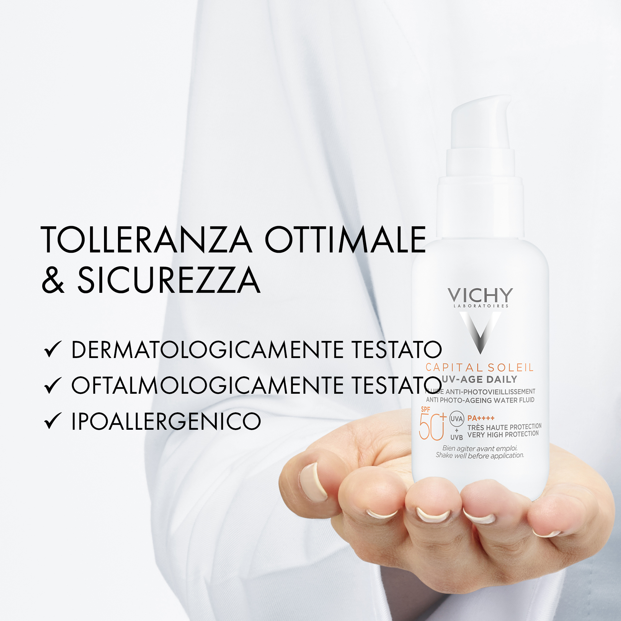 Vichy Capital Soleil UV-Age Daily SPF50+ Fluido Anti Fotoinvecchiamento 40 ml