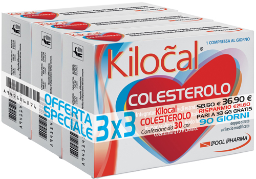 KILOCAL COLESTEROLO 3X30CPR