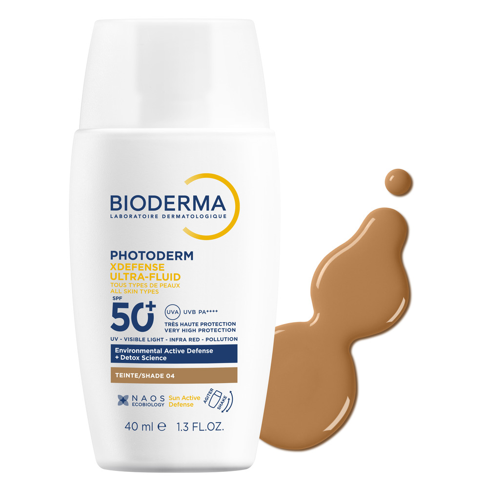 Bioderma Photoderm Xdefense Ultra-Fluid SPF50+ Tonalità 04